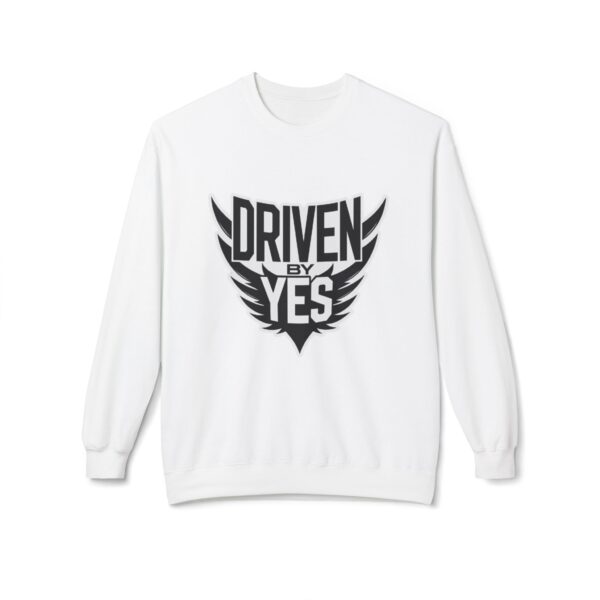 17371108438733726864_2048.jpeg T-shirt DRIVEN BY YES – T-shirt Sport & Streetwear Motivation Premium - Driven By Yes Crewneck Sweatshirt — Motivational Graphic Pullover