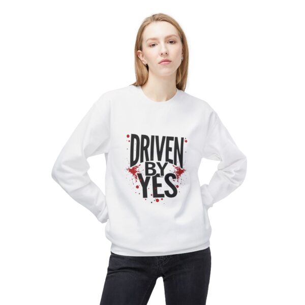 3160496320482462936_2048.jpeg Driven By Yes Crewneck Sweatshirt — T-shirt Sport DRIVEN BY YES | Tee-shirt Motivation Premium & Streetwear, Motivational Graphic Pullover