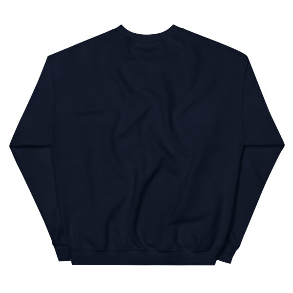 unisex-crew-neck-sweatshirt-navy-back-697090e83b331.jpg Sweat Unisexe Driven by YES à Col Rond - Ce sweatshirt Driven by YES transforme le confort en force.