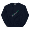 unisex-crew-neck-sweatshirt-navy-front-697090e839762.jpg Sweat Unisexe Driven by YES à Col Rond - Ce sweatshirt Driven by YES transforme le confort en force.