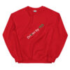 unisex-crew-neck-sweatshirt-red-front-697090e83d5f1.jpg Sweat Unisexe Driven by YES à Col Rond - Ce sweatshirt Driven by YES transforme le confort en force.