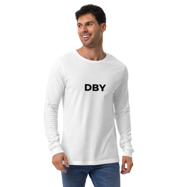 unisex-long-sleeve-tee-white-front-697008012beb7.jpg Ce sweatshirt Driven by YES est conçu pour allier confort et intention.